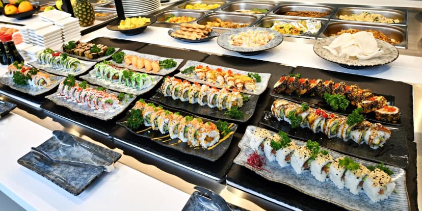 All you can eat asijských specialit v centru Prahy: oběd či večeře