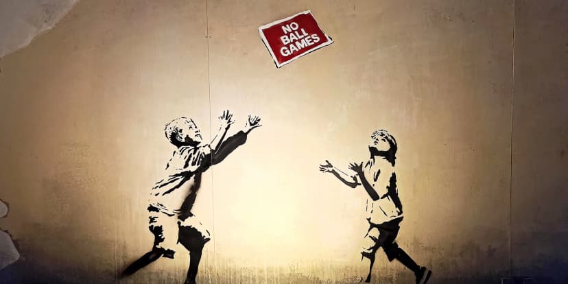 Vstupné na výstavu The World of Banksy pro děti i dospělé: více než 100 děl