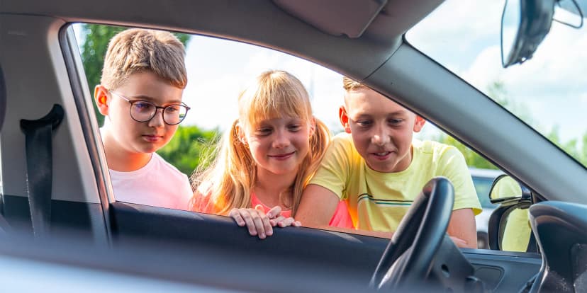 Autoškola pro děti od 5 do 18 let: 15–40 minut jízdy na cvičné ploše
