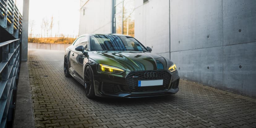 Zapůjčení Audi RS5 600 koní na 24,48 nebo 72 hodin