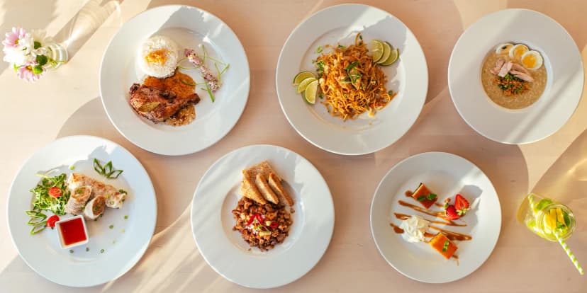 Cesta světem filipínských chutí: 6chodové degustační menu a lahev vína pro 2 osoby