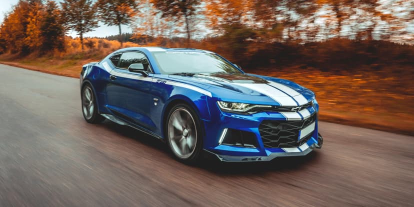 Pronájem Chevroletu Camaro RS ZL1 Fifty Edice: 3 hod. nebo až celý týden