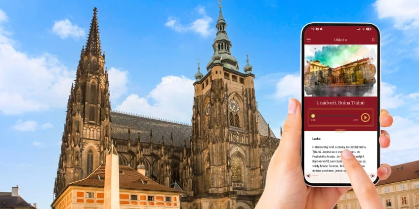 Pražský hrad: historická procházka s interaktivním průvodcem v mobilu