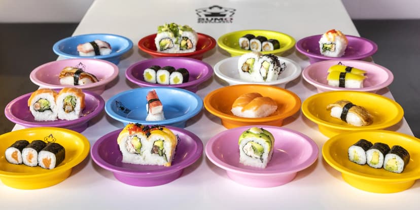 Running sushi v Hradci Králové: 1,5 hod. konzumace asijských pochoutek pro dospělé