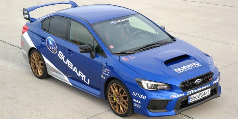 Parádní jízda žihadlem Subaru Impreza WRX STI: 20–60 minut