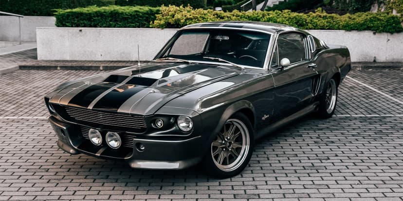 Jízda zpátky časem: spolujízda či půjčení Mustangu Eleanor z roku 1967, V8, výfuky Magnaflow