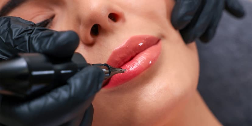 Upravená bez práce: permanentní make-up rtů nebo obočí, 3 hodiny