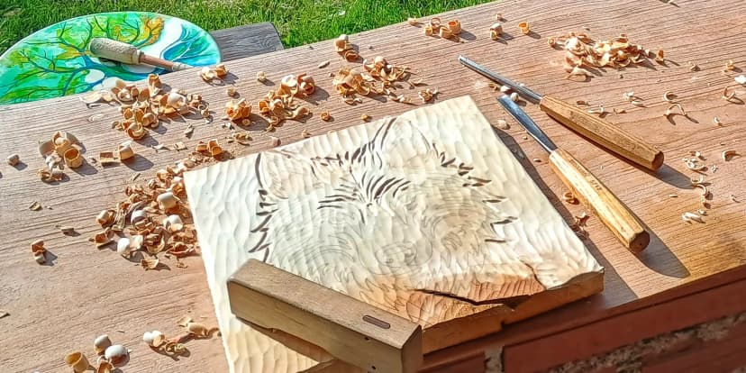 Řezbářský kurz v Načeradci: 2hodinový zkušební i 5hodinový kompletní