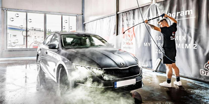 Automyčka Dr. Wash v Mladé Boleslavi: na výběr 4 programy