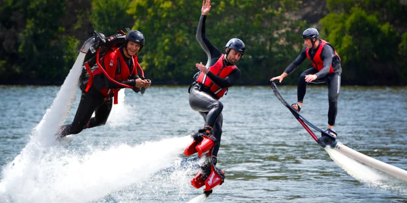 Adrenalinový úlet až 3 v 1: Flyboard, Jetpack i Hoverboard v 1 den