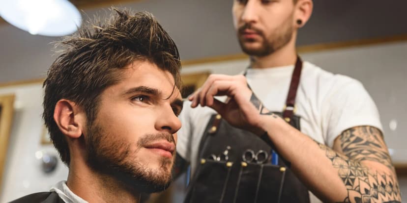 Moderní střih, mytí i foukaná pro pány bez předchozího objednání - pobočka OC Kavkaz