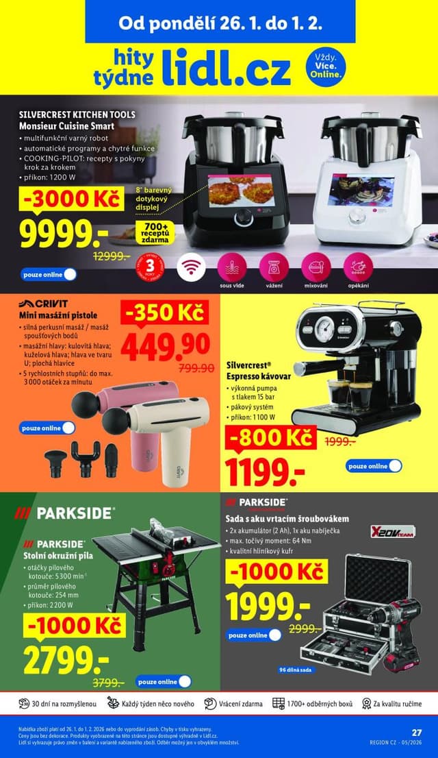 Lidl leták Eshop 26.1. - 1.2.