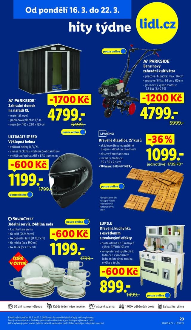 Lidl leták ESHOP 16.-22.3.