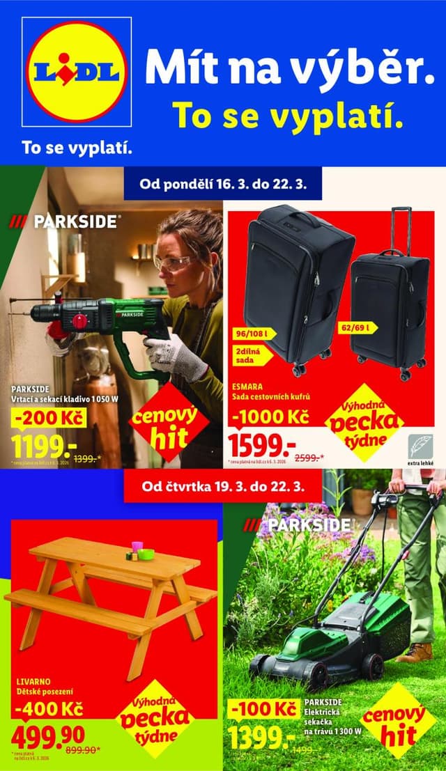 Lidl leták Spotřební zboží 16.-22.3.