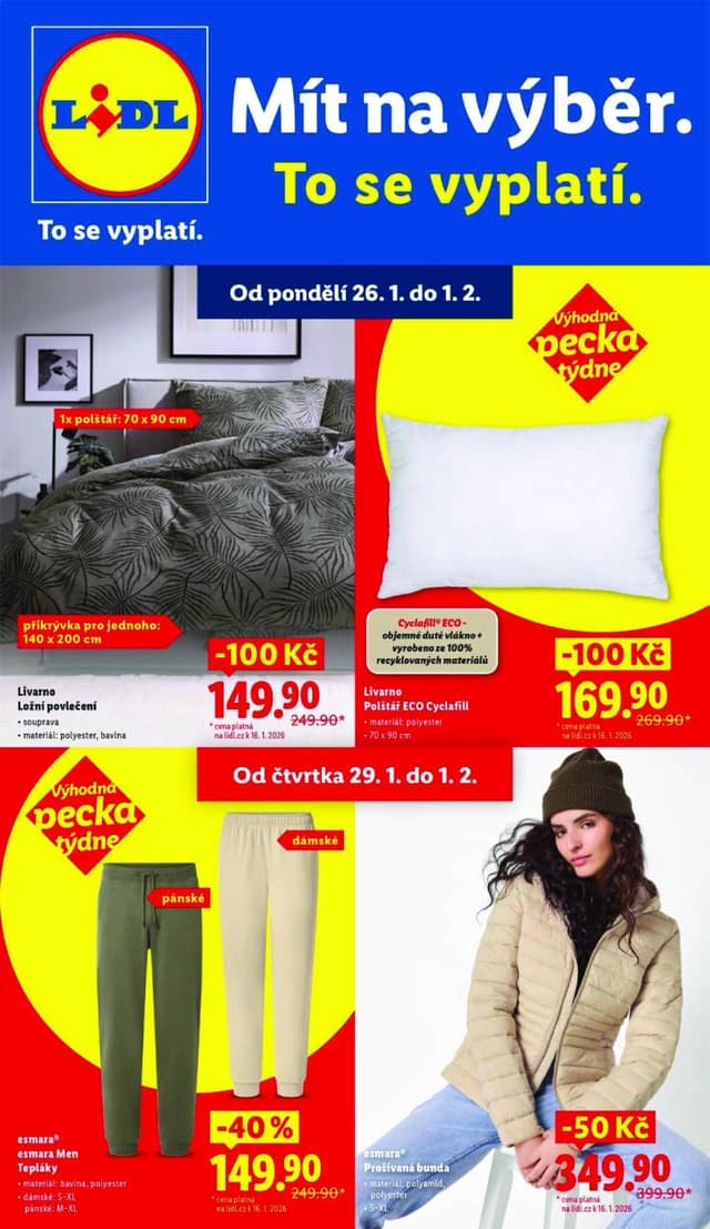 Lidl leták Spotřební zboží 26.1. - 1.2.