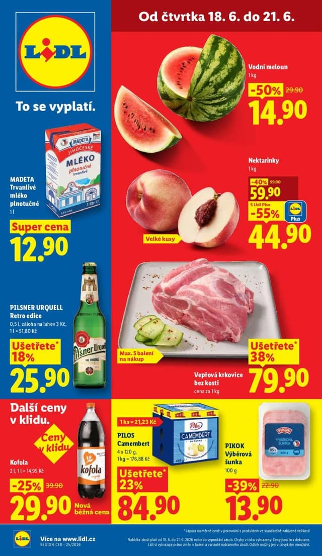 Lidl leták 18.-21.6.