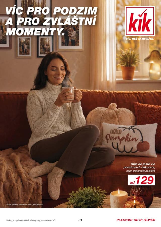 KIK textil leták 31.8. - 13.9.