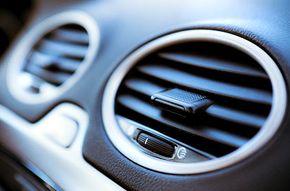 Čištění klimatizace auta