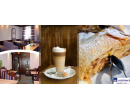 2x cafe latté a 2x2ks domácího jablečného závinu | Slever