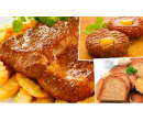 200 g STEAK z krkovice s bramborami a tatarák | Slevy.cz