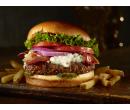 Dva luxusní burgery a hranolky U Bílého beránka | Slevomat