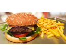 Pořádný burger dle výběru a hranolky | Slevomat