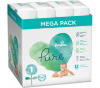 PAMPERS Pure Protection vel. 1 (140 ks) | Alza