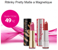 Rtěnky Pretty Matte a Magnetique za 49 | Dermacol.cz