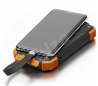 Solární bezdrátová powerbanka Alza, 10000mAh | Alza