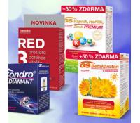 Akce 2+1 zdarma na GS a Cemio | Lekarna.cz