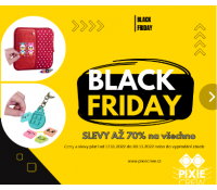 Pixiecrew - Black Friday slevy až -90% | Pixiecrew.cz