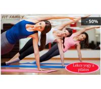 Lekce pilates nebo yogy v privátním centru Fit Fam | Sleva Dne