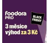 Foodora PRO na 3 měsíce za 3 Kč | Foodora.cz