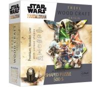 Dřevěné puzzle Star Wars Mandalorian | Martinus.cz