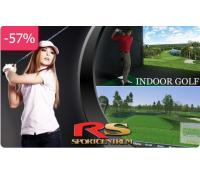 HODINOVÝ vstup na INDOOR GOLF simulátor | Kupon Plus