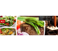 2chodové menu ve vyhlášené restauraci Toscana | Slevomat