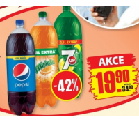 PEPSI,MIRINDA nebo 7UP - 42% | Penny