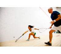 Hodina SQUASHE + DVA nápoje Nutrend Unisport | Slevopol
