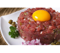 Až 500 g tataráku z mladého býčka a 20 ks topinek | Pepa