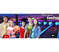 2 hodiny bowlingu na profi dráhách až pro 8 hráčů | Slevomat