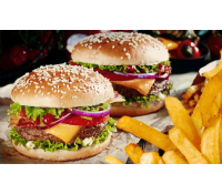2x hovězí burger dle vlastních chutí s hranolky | Pepa