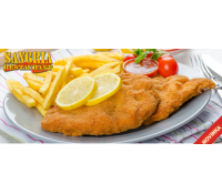 1 kg kuřecích a vepřových řízků s 300g hranolkami | Hyperslevy