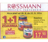 Hamánek 190 gr. 1+1 zdarma | Rossmann