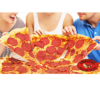 Obří pizza a hodina bowlingu až pro 4 u Fr.-Místku | Pepa