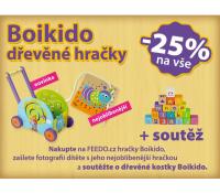 Feedo.cz - sleva 25% na hračky Boikido | Feedo.cz