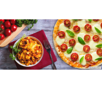 Křupavá pizza nebo těstoviny pro dva | Slevomat
