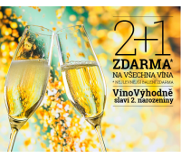 2+1 zdarma na vína | Vinovyhodne.cz