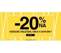 20% sleva na vše v F&F | Tesco