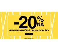 20% sleva na vše v F&F | Tesco