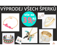 Všechny šperky za 39 korun | Nellshop.cz